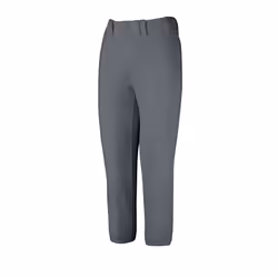 Mizuno girls Belted Fastpitch Softball Pants Dark Charcoal X-Large U