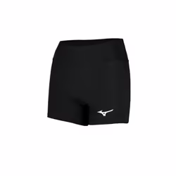 Mizuno Women's Elevated 4"""" Inseam Volleyball Short Black Small