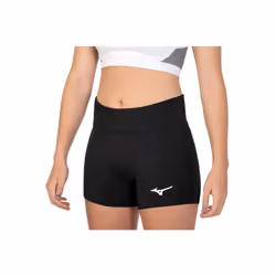 Mizuno Women's Elevated 4"""" Inseam Volleyball Short  Black  Small