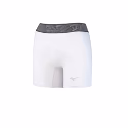 Mizuno Women's Aero Vent Padded Sliding Short White X-Large