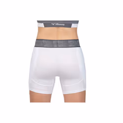 Mizuno Women's Aero Vent Padded Sliding Short  White  X-Large