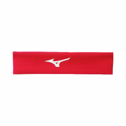 Mizuno Player Headband  Red  One Size Fits Most