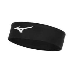 Mizuno Player Headband  Black  One Size Fits Most