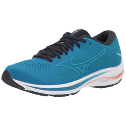 Mizuno Womens Wave Rider 25 Running Shoe  Imperial Blue-Vivid Blue  11 Wide