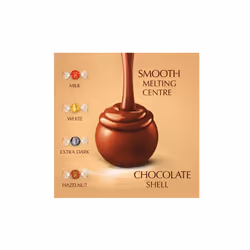Lindt Lindor Assorted Chocolate Truffles 200G - Pack Of 4
