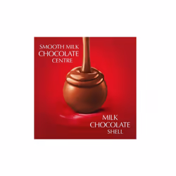 Lindt Lindor Milk Chocolate Truffles Carton 200G - Pack Of 2