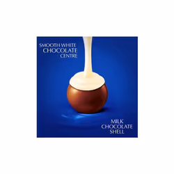Lindt Lindor Milk & White Chocolate Box 200G - Pack Of 4