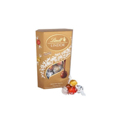 Lindt Lindor Assorted Chocolate Carton 337G - Pack Of 4