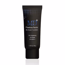 MD Flawless Factor BB Cream para cobertura brillo de la piel y antienvejecimiento | Crema hidratante antiarrugas con protecc ...