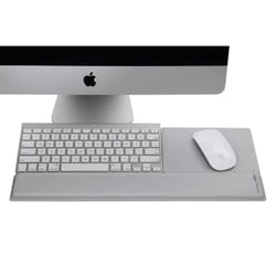 Rain Design mRest, Aluminum wrist rest Lycra Silver