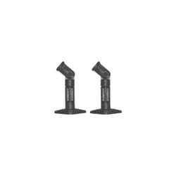 VideoSecu Universal 2 Black Satellite Speaker Brackets/Mounts for Walls and Ceilings BS2