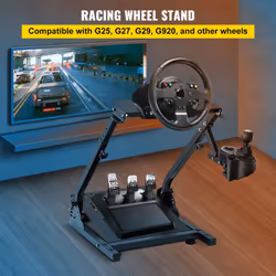 VEVOR Racing Steering Wheel Stand G920 G25 G27 G29 GT Logitech Adjustable