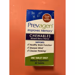 Prevagen Improves Memory Chewables Mixed Berry Flavor 30 tabs