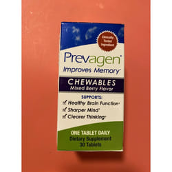 Prevagen Improves Memory Chewables Mixed Berry Flavor 30 tabs