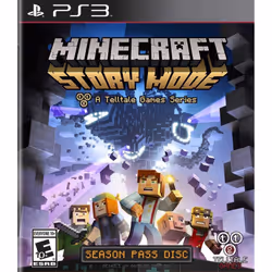 Telltale Games Minecraft Story Mode, PlayStation 3, E10+ (Everyone 10+), Physical media