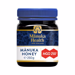 MGO 250+ Manuka Honey 250 g, 100 Percent Pure New Zealand Manuka Honey with Methylglyoxal