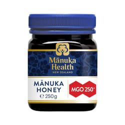 MGO 250+ Manuka Honey 250 g, 100 Percent Pure New Zealand Manuka Honey with Methylglyoxal