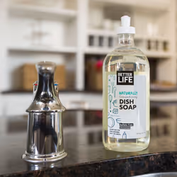 Better Life Dish Soap  Unscented  22 Fl Oz