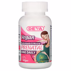 Deva, Vegan Prenatal Multivitamin & Mineral, One Daily, 90 Coated Tablets