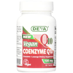 Deva Nutrition - Vegan Coenzyme Q10 100 mg. - 90 Tablets