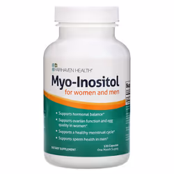 Fairhaven Health, Myo-Inositol, For Women and Men, 120 Capsules