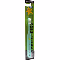 Dr. Collins Perio Toothbrush for Kids  Green  6 Count (Pack of 1)