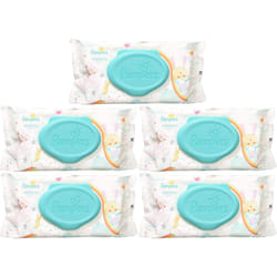 Pampers Wipes Sensitive - 56 Count (Pack of 5)