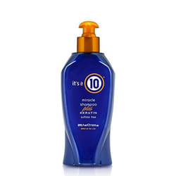 It's a 10 Miracle Plus Keratin Shampoo, 295.7ml