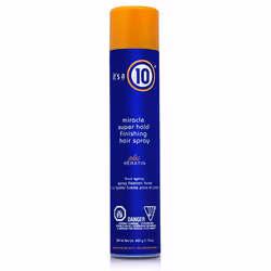 It's a 10 Miracle Super Hold Finishing, Hair spray, Unisex, Damaged hair, 334 ml, Fixation