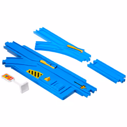 R-19 Automatic Turn Out Rail (Include Turn Out Rail(L) & Half Straight Rail) by Takara Tomy