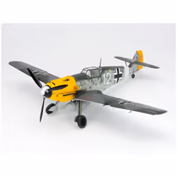 Tamiya 300061063 - 1: 48 WWII Model Set Messerschmitt BF109E-4/7 Trop