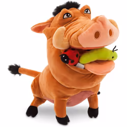 Disney Store Pumbaa Medium Soft Plush Toy, Suitable for All Ages