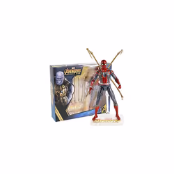 Avengers Iron Man Captain America Ant-Man Hulk Spiderman Thanos Black Widow Panther Scarlet Witch Falcon Action Figure Toy (S ...