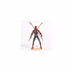 Avengers Iron Man Captain America Ant-Man Hulk Spiderman Thanos Black Widow Panther Scarlet Witch Falcon Action Figure Toy (Spiderman)