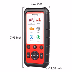 Autel Maxidiag MD808 Pro Code Reader Scanner OBD2 Auto Diagnostic Tool for All System Diagnoses ABS BMS SRS Airbag EPB DPF SAS Oil Reset