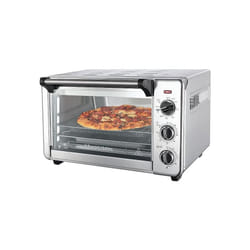 Russell Hobbs 26680 20L Air Fryer Mini Oven - Family Countertop Electric Convection, Airfryer, Grill and Toaster Oven, Stainless Steel, 1500 Watts