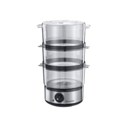Russell Hobbs Food Collection Compact Food Steamer 14453, 7 L - Brushed Stainless Steel [Energy Class A]