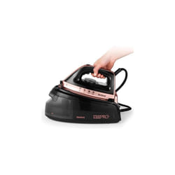 1.2 L Detachable Water Tank, Vertical Steam For Curtains And Hanging Garments, Anti-Drip and Anti-Calc Function, 2400W, Rose Gold