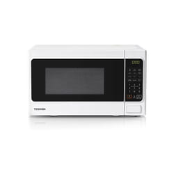 Toshiba 800w 20L Microwave Oven with 6 Preset Recipes, 11 Power Levels, Procedural Memory, Auto Defrost, and Digital Display - White - MM-EM20P(WH)