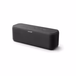 Anker Soundcore Boost Bluetooth Speaker with Well-Balanced Sound, BassUp, 12H Playtime, USB-C, IPX7 Waterproof, with Customiz ...