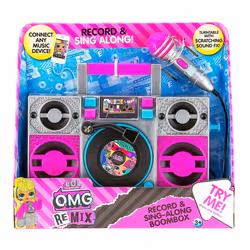 L.O.L Surprise! Remix Sing Along Karaoke BoomBox for Kids with Lights
