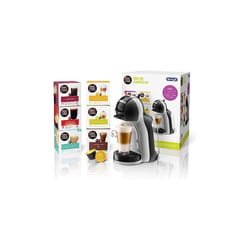 De'Longhi NescafÃ© Dolce Gusto Mini Me, Single Serve Capsule Coffee Machine Starter Kit, Including 6 boxes of Coffee Pods, EDG155.BG, 230 Milliliters