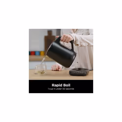 Ninja Kettle [KT200UK] Perfect Temperature, Black, 1.7L, Rapid Boil, Hold Temp