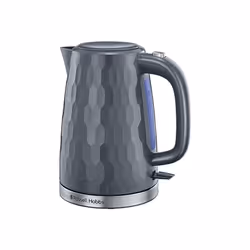 Russell Hobbs 26053 Cordless Electric Kettle - Contemporary Honeycomb Design with Fast Boil and Boil Dry Protection, 1.7 Litr ...