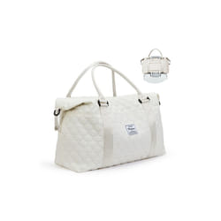 Large Duffle Tote Bag Weekender Carry on Overnight Bags for Women Travel - White