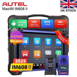 Autel MaxiIM IM608 II IM608 PRO II XP400 PRO IMMO Key Programming Auto Diagnostic Tool All System Scanner With 2 Years Free Updates