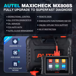 Autel MaxiCheck MX808S Auto Diagnostic Tool All System Scanner Bi-Directional Control ABS SRS EPB Upgraded of MX808 MK808