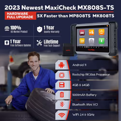 Autel MaxiCheck MX808S-TS Auto Diagnostic Scanner TPMS Programming  Bi-directional Active Test Tool Upgrade of MK808TS MK808BT PRO MK808S