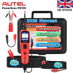 Autel Powescan PS100 Circuit Tester Electrical System Diagnostic Tool 12V 24V