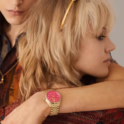 Vivienne Westwood Sydenham Womens Fashion Quartz Watch Elegant Office Ladies Watches - Pink